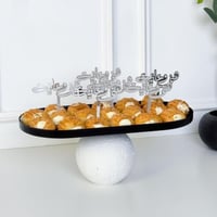 6 قطع تغريسات هنى وعافية | فضي