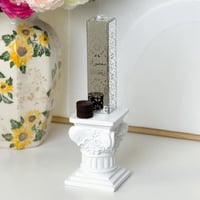 معمول تركواز - فضي