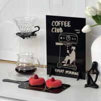 أستاند قهوة + صينية تقديم + ديكور قهوة