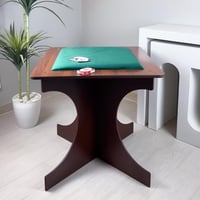 طاولة بلوت بقاعدتين ( ارضية - مرتفعه )