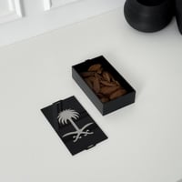 مجموعة سيفين و نخلة أسود