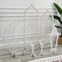 مجموعة ديكورات رمضان 6 قطع