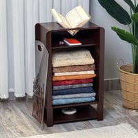 منظم سجاد ومبخرة وحامل مصحف- بني