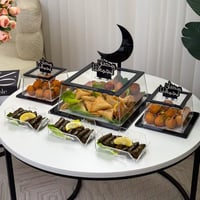 مجموعة الضيافة 6 صواني + هلال