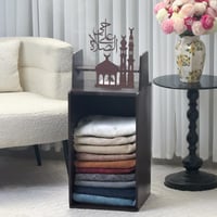 منظم سجاد ومبخرة - بني