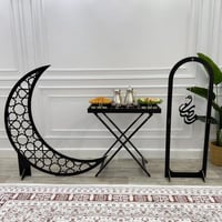 طاولة ضيافة + ديكورين رمضان