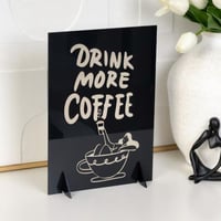 لوحة ركن القهوة