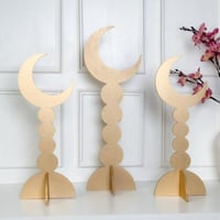 مجموعة 3 هلالات ذهبي