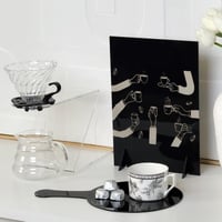 أستاند قهوة + صينية تقديم + ديكور قهوة