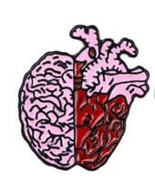 Brain-Heart Pin
