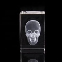 3D Skull Crystal Model
