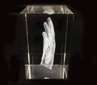 3D Hand Crystal Model