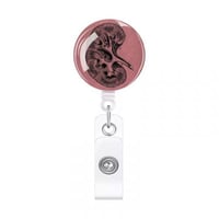 Kidney-Anatomy Badge Holder