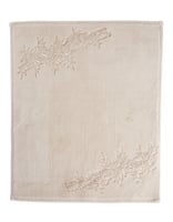 طقم دعاسات مطرزة Lizzy لون بيج