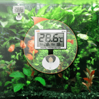 ميزان مقياس حرارة رقمي بشاشة LCD لحوض السمك Digita...