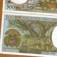 غينيا الاستوائية فئة 500 فرنك وسط افريقيا أنسر