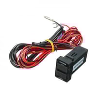 منفذ طبلون USB مستطيل مع صوت بقوة 2.1A بغطاء مقاس...