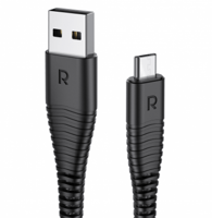 - كيبل راف باور من usb-a الى micro بطول 1 متر - اس...