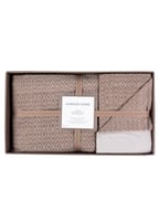 طقم بطانية خفيفة Brooks لون بني