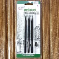 طقم اصابع فحم اسود 3 درجات