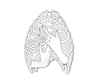 Rib Cage Pin