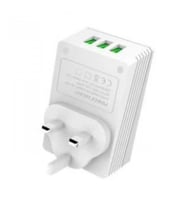 الدنيو | شاحن جوال جداري آمن LDNIO | Travel 3-Port...