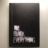All black notebook