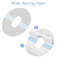 100 لصقات شفافه لتثبيت سنسر ديكسكوم G7