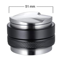 ضاغط و موزع القهوة 2 في 1 حجم 51 ملم أسود - Distri...