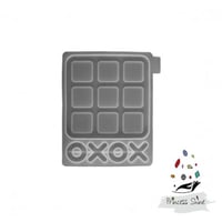 460 - قالب سيلكون X O حجم صغير