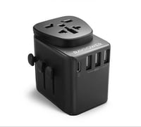 فيش عالمي متعدد من راف باور 30W بعدد منافذ 4 USB و...