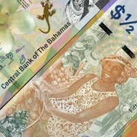 جزر الباهاما فئة ½ دولار أنسر