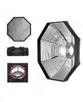 JINBEI BD-85 Foldable Beauty Dish Silver