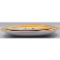 صحن ميلامين غضار اخضر