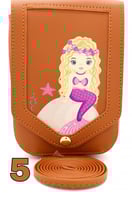 حقيبة اطفال ناعمة وخفيفة وبشكل لطيف مع حبل طويل