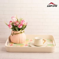 صينية للتقديم شكل أوراق الشجر