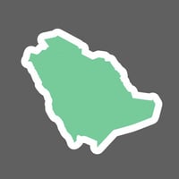 ملصق - خريطة المملكة