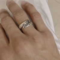 خاتم بالاسم تصميم انيق