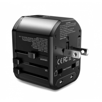 فيش جداري مناسب للسفر يدعم جميع مداخل الكهربا بالا...