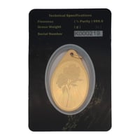 سبيكة ذهب Save in Gold عيار 24 بوزن 31.1 غرام