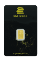 سبيكة ذهب Save in Gold عيار 24 بوزن 1 غرام