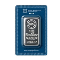 15 سبيكة فضة بي تي سي بنقاء 999 بوزن 1 كيلو غرام ل...