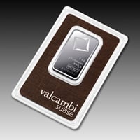 سبيكة بلاتين فالكامبي عيار 999.5 بوزن 31.1 غرام