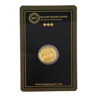 جنيه ذهب كركور وفرفور وزرزور عيار 24 بي تي سي بوزن...