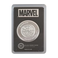 جنيه فضة سبايدر مان عيار 999 بي تي سي بوزن 50 غرام