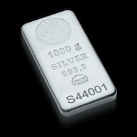 15 سبيكة فضة نادر بنقاء 999.9 بوزن 1 كيلوغرام بإجم...