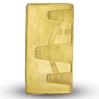 سبيكة ذهب عيار 24 بوزن 100 غرام ديوان الذهب