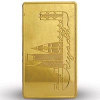 سبيكة ذهب عيار 24 بوزن 100 غرام ديوان الذهب