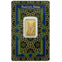 سبيكة ذهب الخيل العربي بامب عيار 24 بوزن 5 غرام