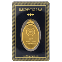 سبيكة بتعليقة ذهب بي تي سي عيار 24 كلمة أمي بوزن 3...